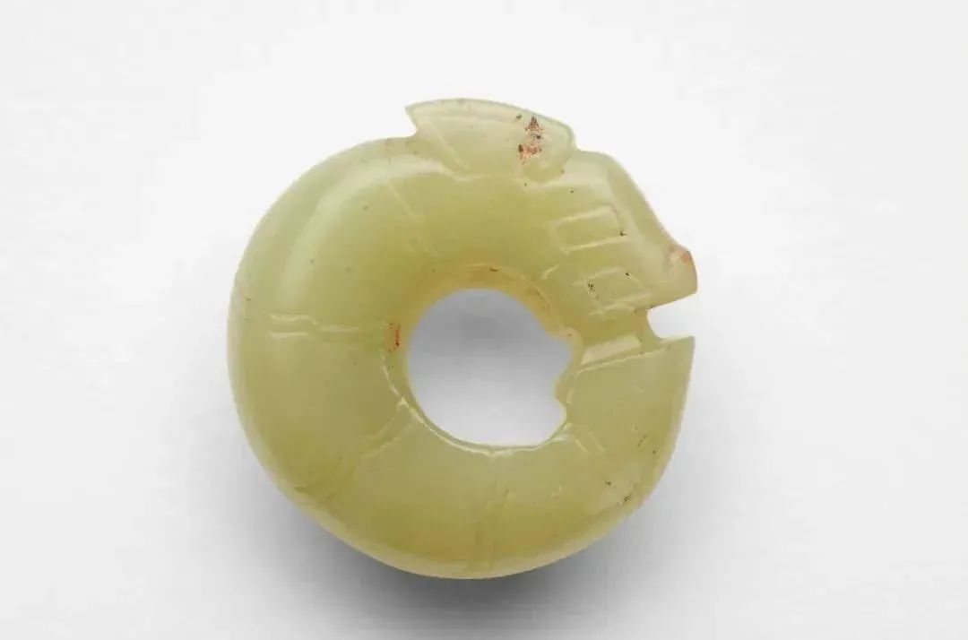 中国　古玉　超大きい玉壁　R97-2 中国 玉石翡翠彫刻 玉器 玉壁 玉飾 玉珮 V R5618の通販 by