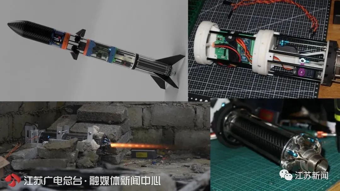 00后大学生自制火箭，百万网友围观，弹幕全程高能！-第12张图片-大千世界