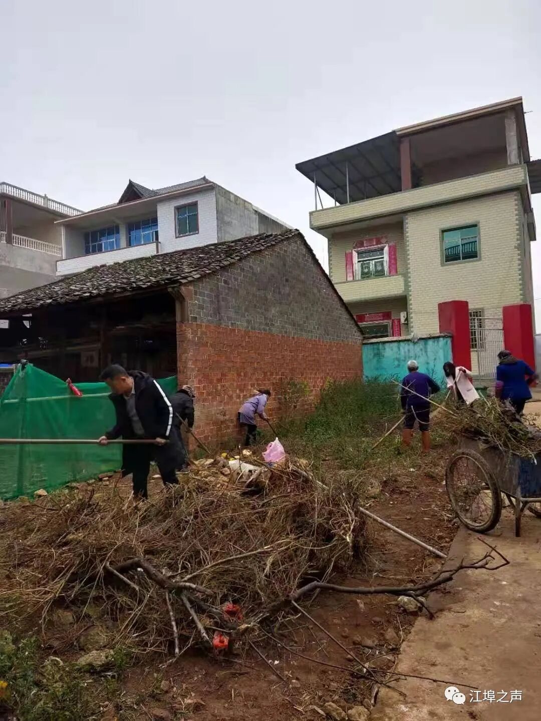 江埠乡农村人居环境整治60日攻坚战简报第二期