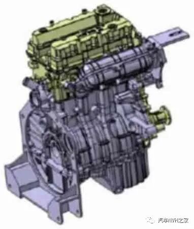 三缸发动机降振技术研究的图2