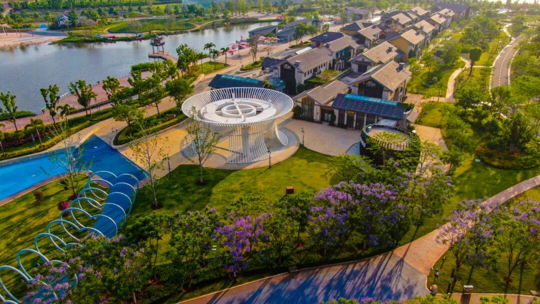 我为云南新地标点赞红河开远知花小镇许你一个科技感满满的花花世界