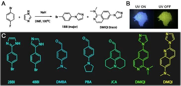 華東理工大學田禾院士、馬驤教授團隊Sci. Adv.：有機長余輝室溫磷光研究新進展的圖2