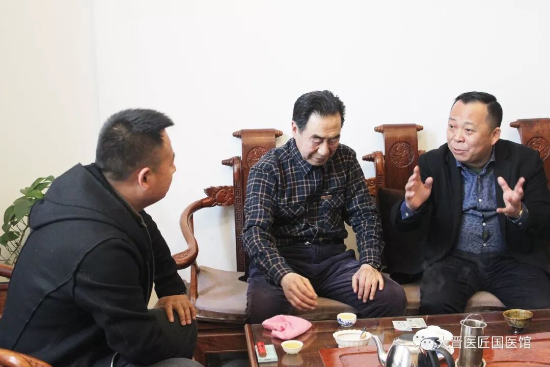 国家一级演员王虎城老师一行莅临大晋医匠国医馆