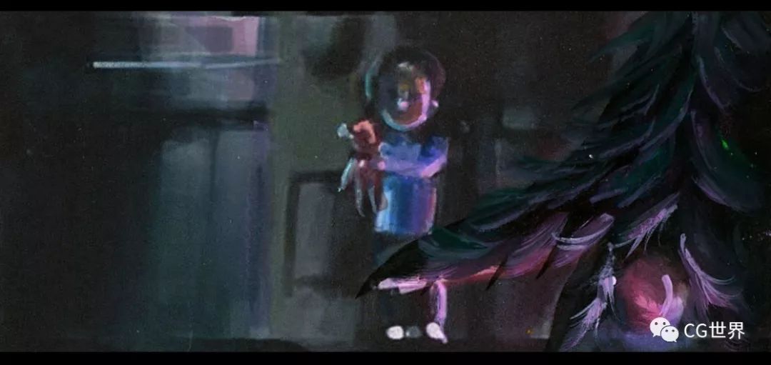 线上协作怎么玩？获多个大奖CG恐怖短片全流程，细节制作挺“恐怖”！