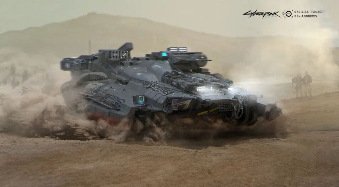 《赛博朋克2077》里飞行器和武器是如何设计出来的？的图3