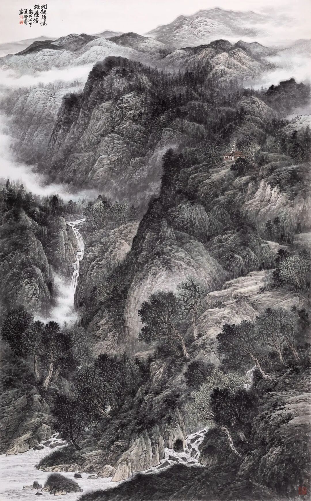 国画名家丨梁兴艺:化景物为情思,求神趣于象外