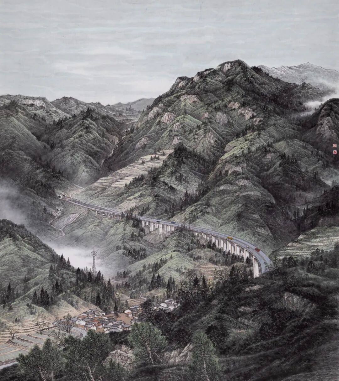 国画名家丨梁兴艺:化景物为情思,求神趣于象外