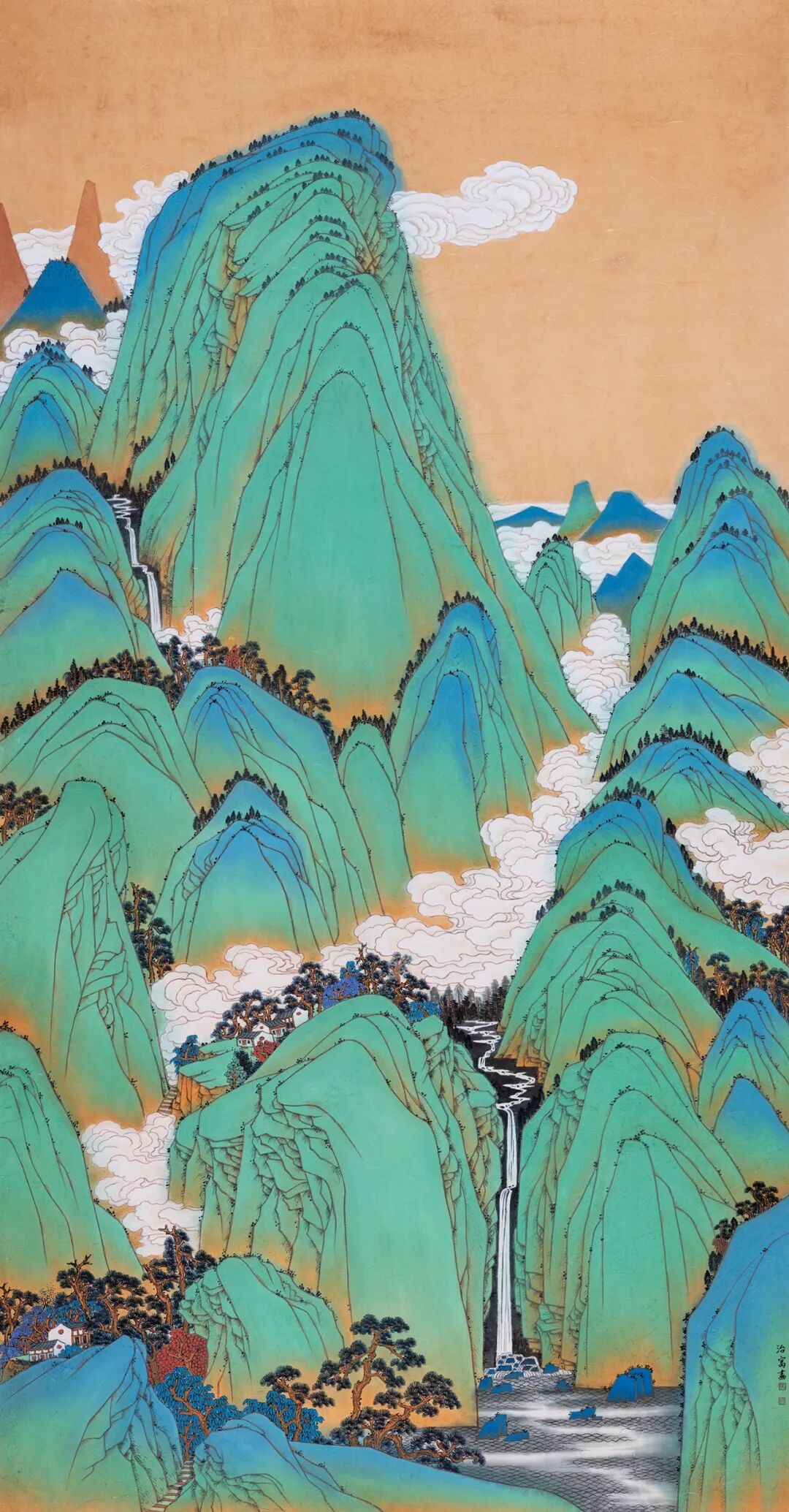 艺报常州画展报道丨马治富山水画笔墨语言新貌-泰丰艺术商城-泰丰文化