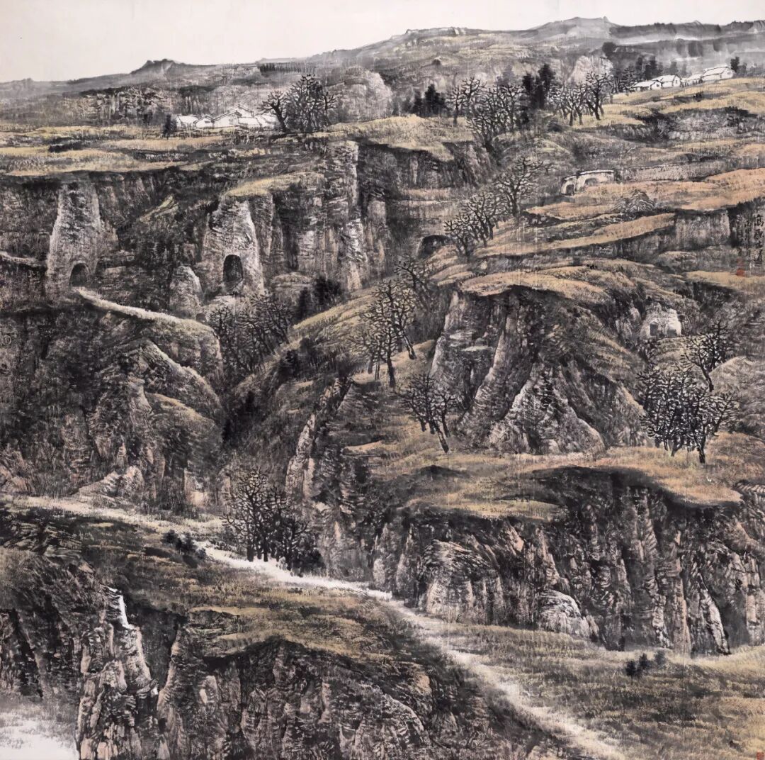 艺报国画名家丨高延君:以博爱的胸怀描绘黄天厚土-泰丰艺术商城-泰丰