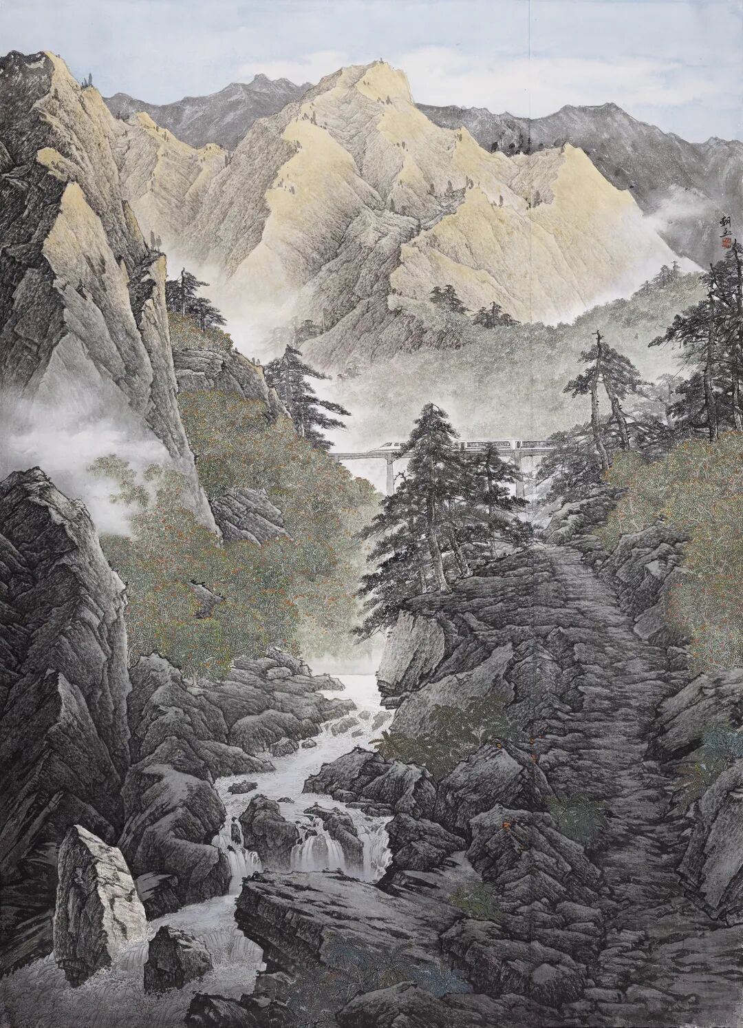 国画名家丨徐朝玉阳朔山水独出机杼