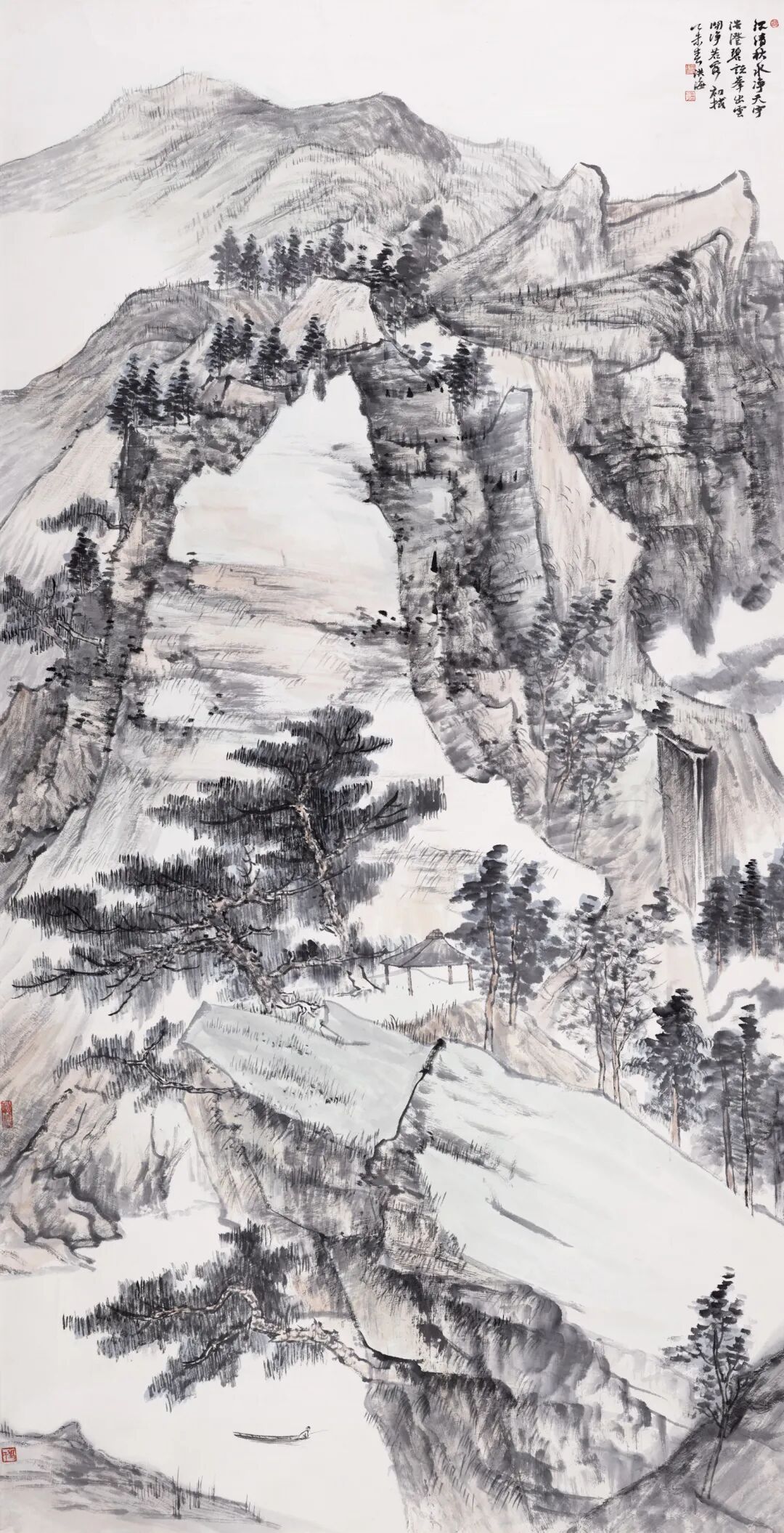 国画名家丨刘洪海作品中的淡然与宁静