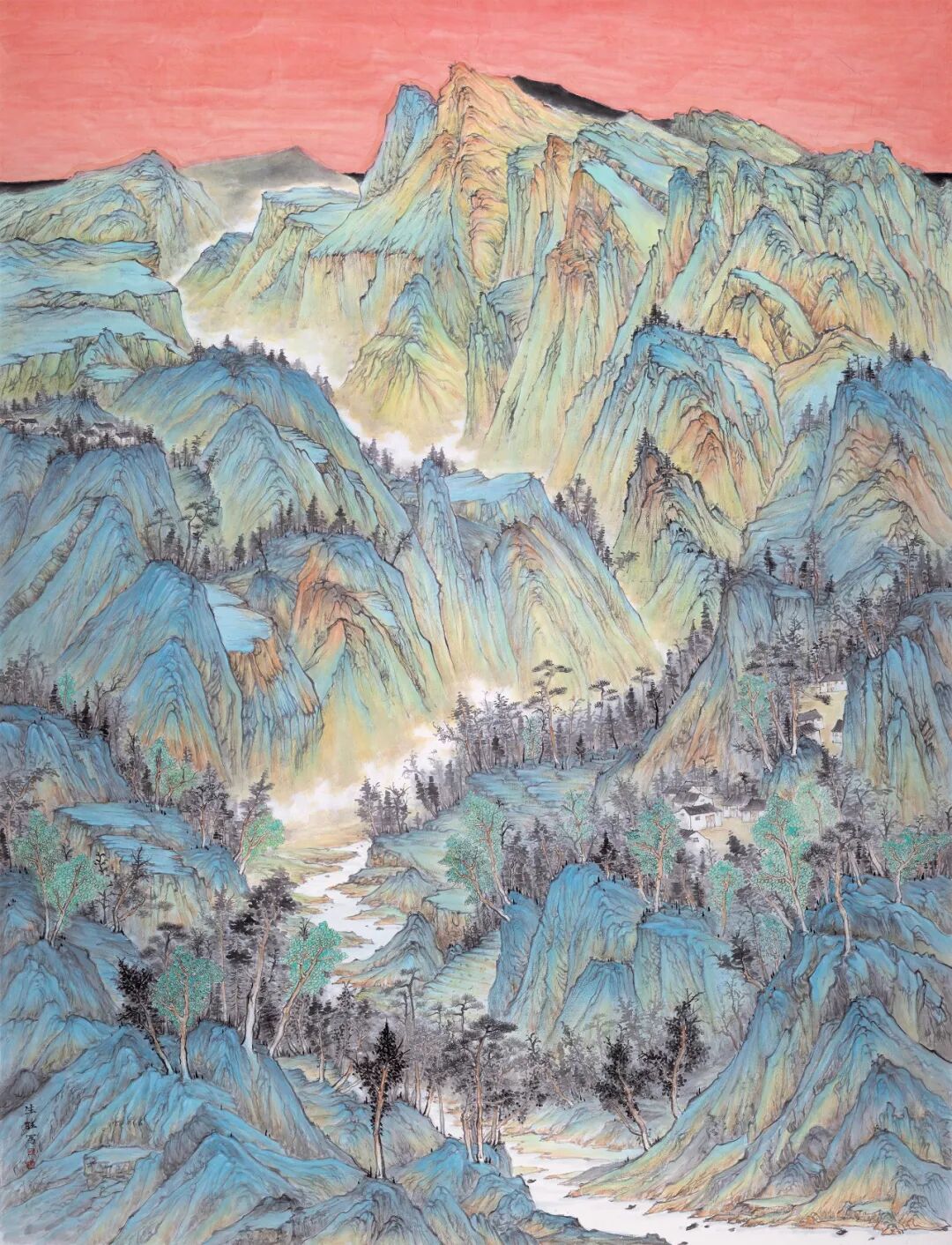 画家胡生旺凭借自己精纯的造型能力,恰到好处地为自己所画之对象"传神