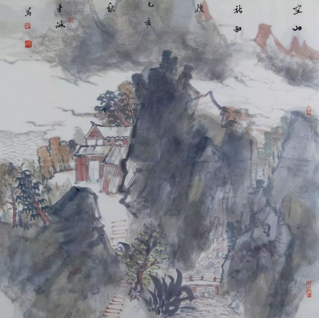 艺术人物丨走进国画名家段孝敏先生心中的妙幻山水