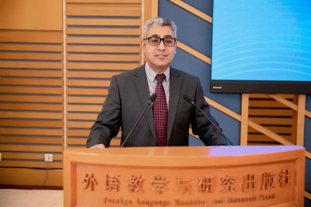 北京外国语大学国际课程中心学术校长 Mostafa Ibrahim