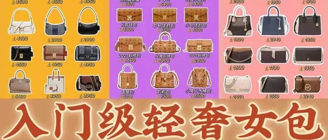 【职场新人第二弹】入门级千元轻奢女包！