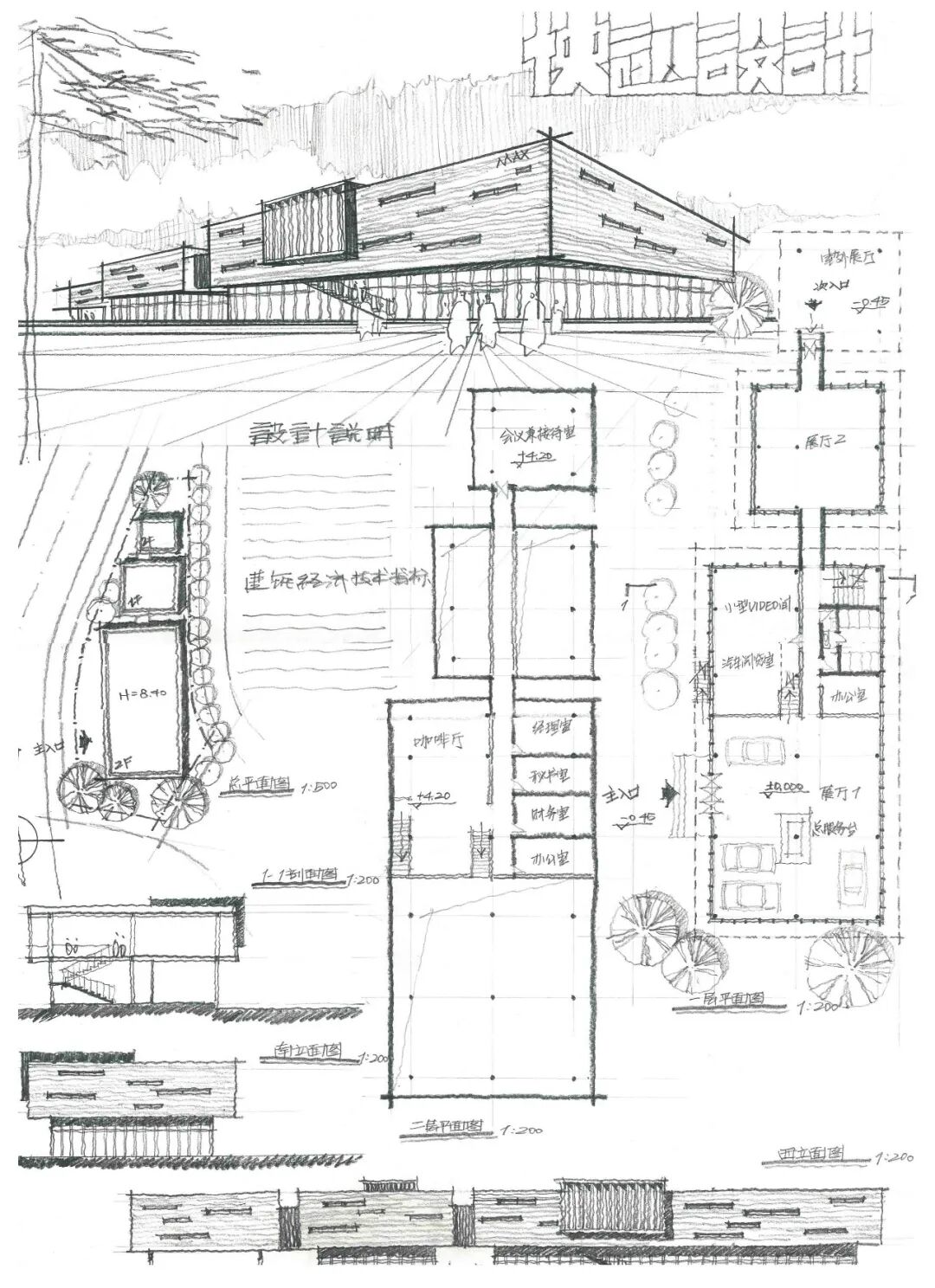 建筑学考研:高分建筑快题设计推荐风格