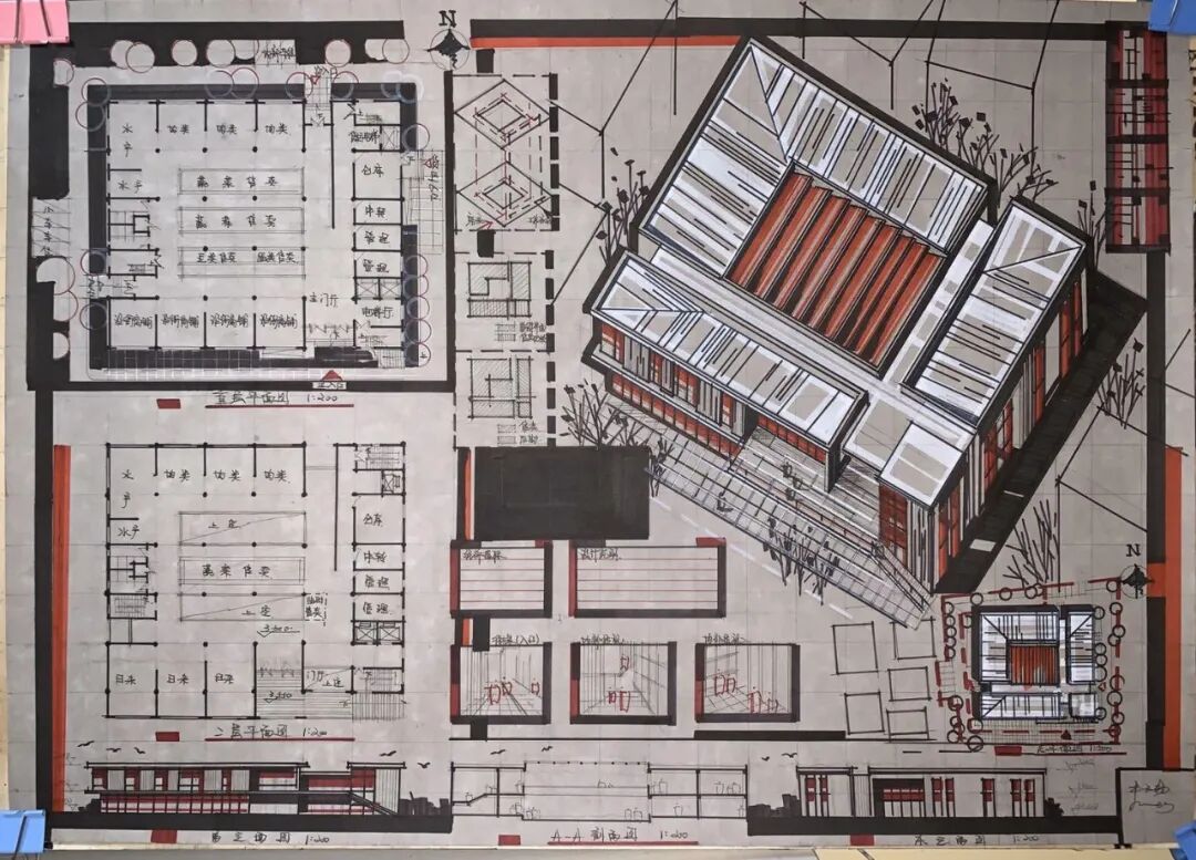 建筑学考研:高分建筑快题设计推荐风格