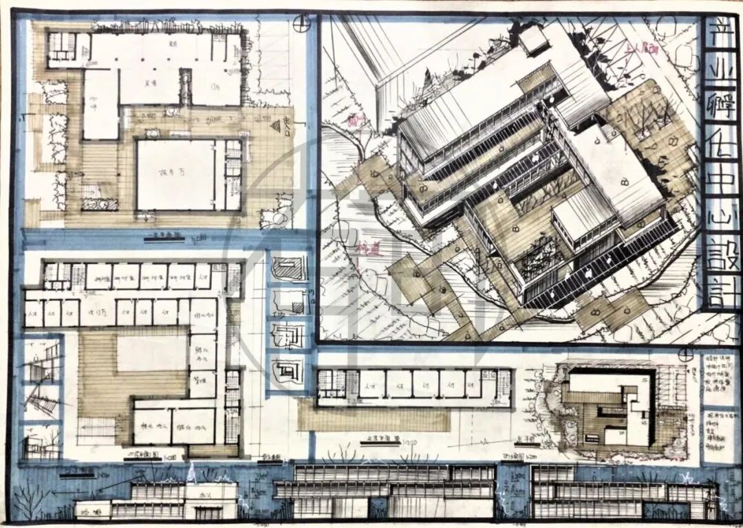 建筑学考研:高分建筑快题设计推荐风格
