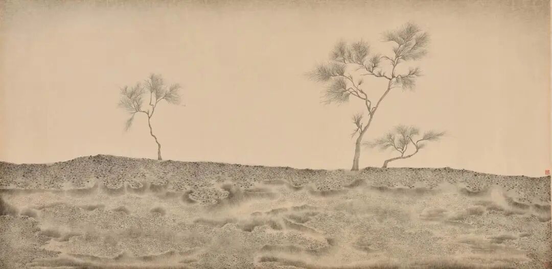 单纯古朴,意境悠远丨梅婉婷国画作品欣赏