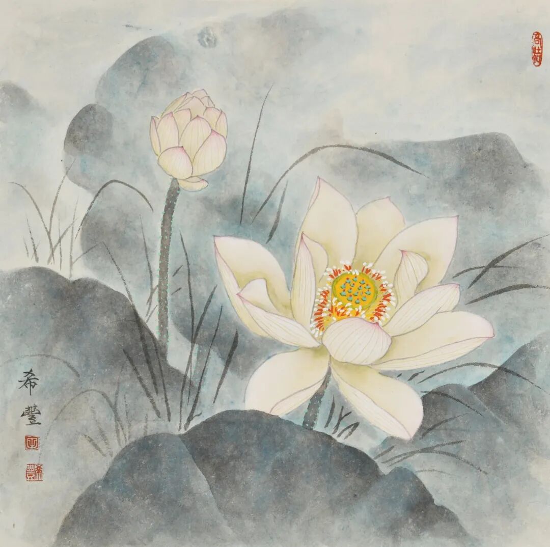 工在当代固本开新中国工笔画学会会员书画作品欣赏