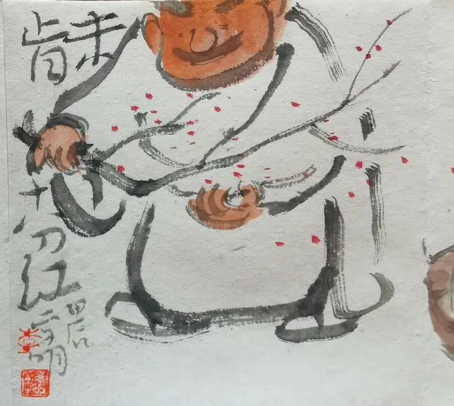 以梅花自许,来表达自己的高洁,当是文人的一种自洁,更是一种自爱,这是