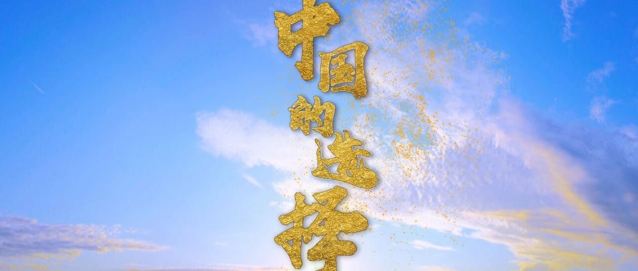 这就是中国的选择！