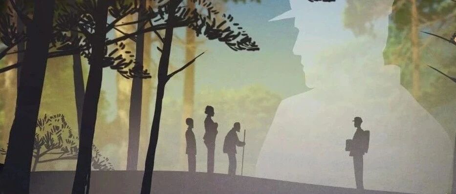 “爸爸”是后山上的一棵树