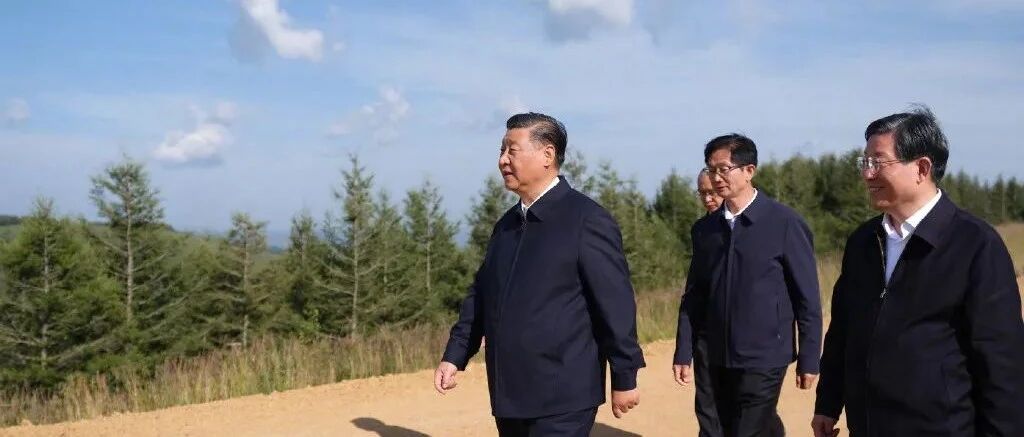 习近平在塞罕坝机械林场考察调研
