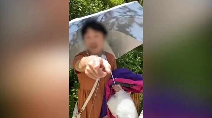 警方通报女游客无故推倒景区设施：核损后将依法对其进行处理