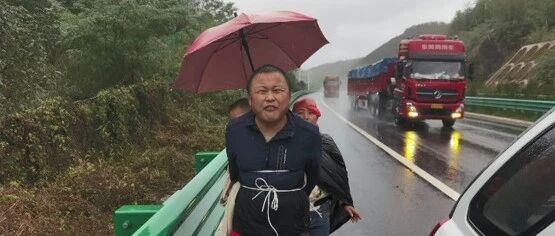 这位背孩子在雨中奔跑的父亲，感动无数网友