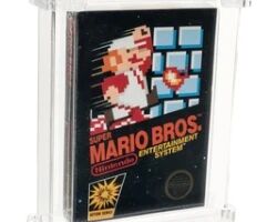 11.4万美元！35年前《超级马里奥》游戏卡带高价拍出