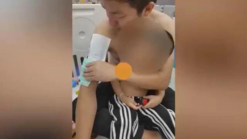 爸爸定制儿子同款胎记纹身贴纸