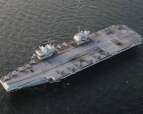 美国与英国F-35B一同登上英航母 将前往北海参与演习