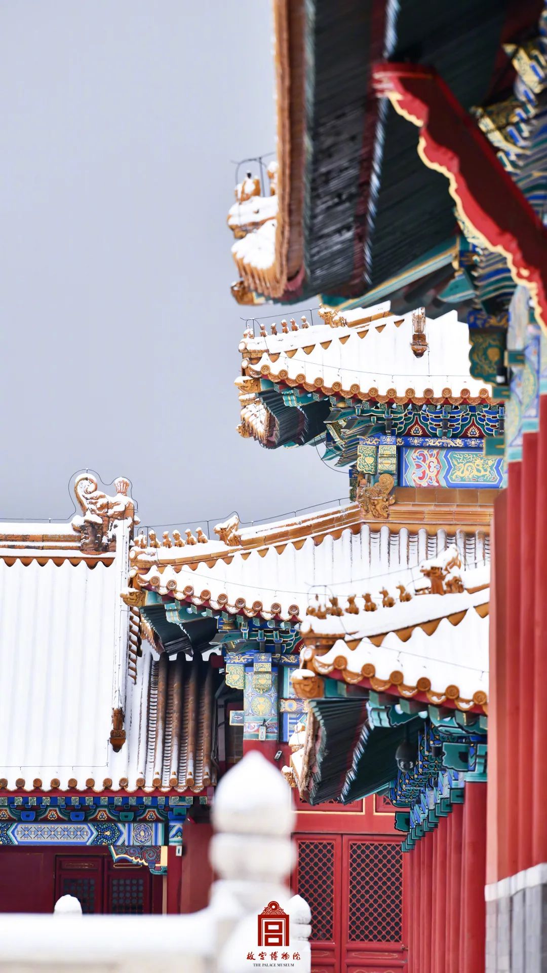 祺然有灵让故宫换上了紫禁城·雪景限定装北京纷纷扬扬的一场大雪