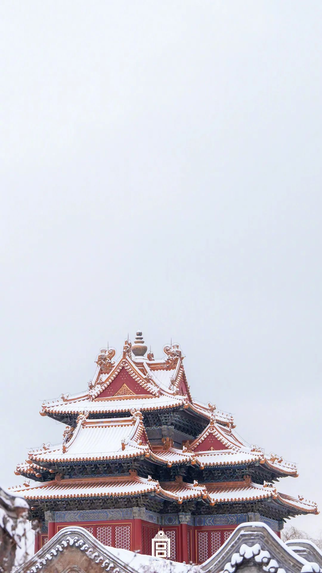 北京故宫雪景图片2020图片