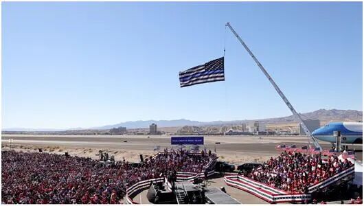 特朗普竞选集会附近空域“闯入”飞机，美战机紧急升空拦截