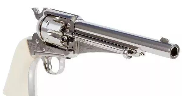 remington(雷明顿)1875型二氧化碳bb弹和颗粒弹左轮气手枪
