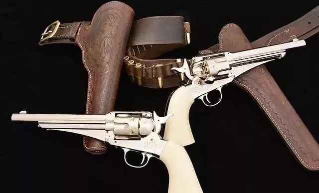 remington(雷明顿)1875型二氧化碳bb弹和颗粒弹左轮气手枪