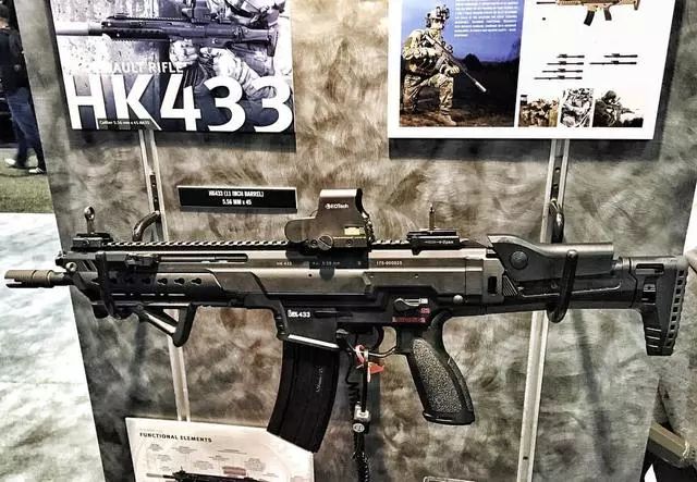 H&K公司新宠 HK433突击步枪-微信头条网 H&K公司新宠 HK433突击步枪