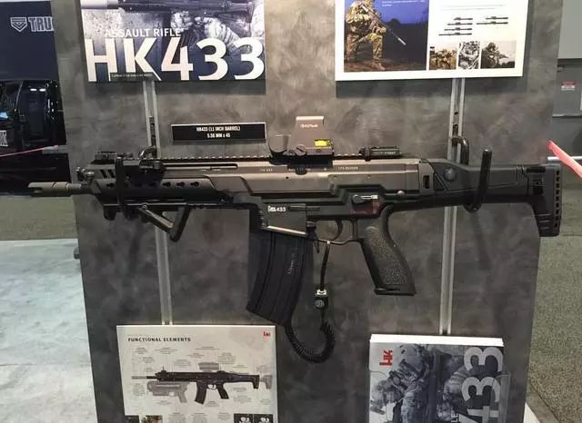 H&K公司新宠 HK433突击步枪-微信头条网 H&K公司新宠 HK433突击步枪