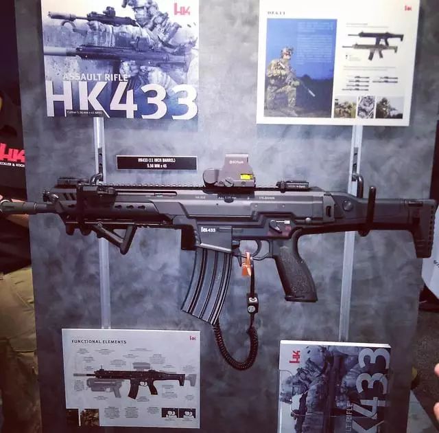 H&K公司新宠 HK433突击步枪-微信头条网 H&K公司新宠 HK433突击步枪
