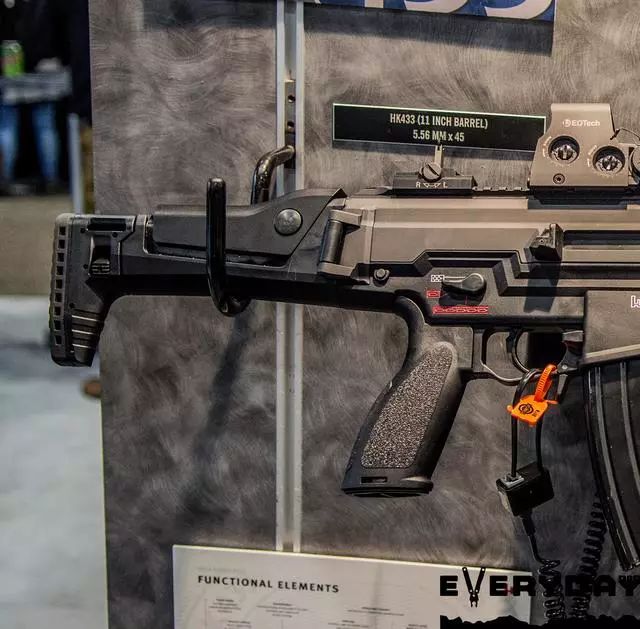 H&K公司新宠 HK433突击步枪-微信头条网 H&K公司新宠 HK433突击步枪