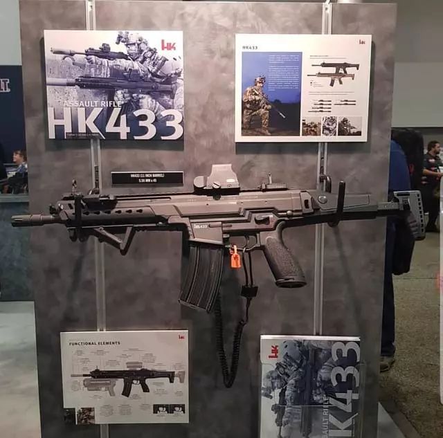 H&K公司新宠 HK433突击步枪-微信头条网 H&K公司新宠 HK433突击步枪