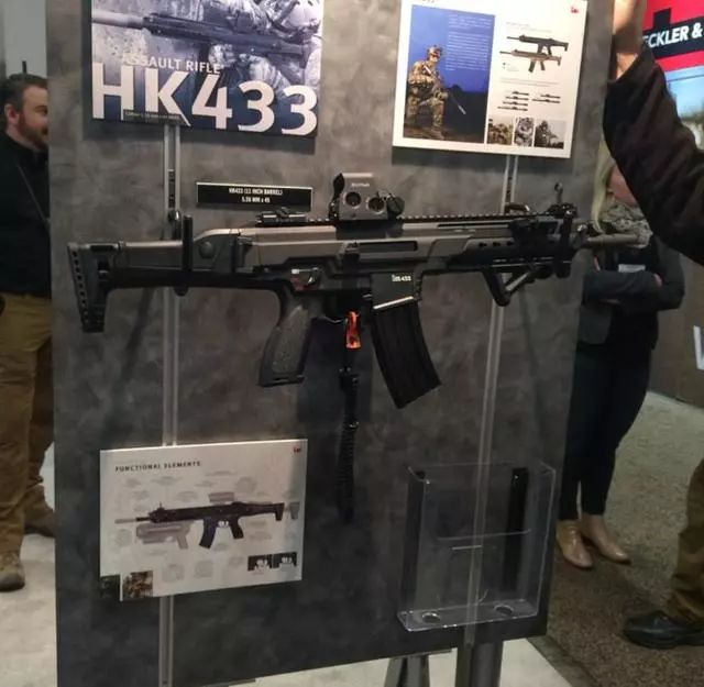 H&K公司新宠 HK433突击步枪-微信头条网 H&K公司新宠 HK433突击步枪