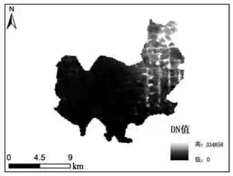 珞珈一号卫星夜光数据的郑州建成区识别与分析的图10