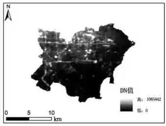 珞珈一号卫星夜光数据的郑州建成区识别与分析的图13
