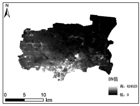 珞珈一号卫星夜光数据的郑州建成区识别与分析的图12
