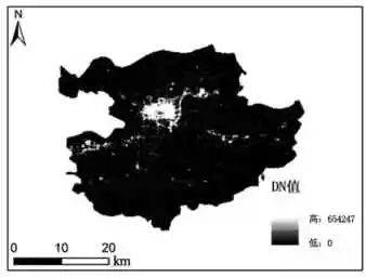 珞珈一号卫星夜光数据的郑州建成区识别与分析的图11