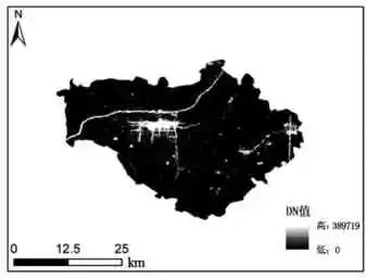 珞珈一号卫星夜光数据的郑州建成区识别与分析的图16