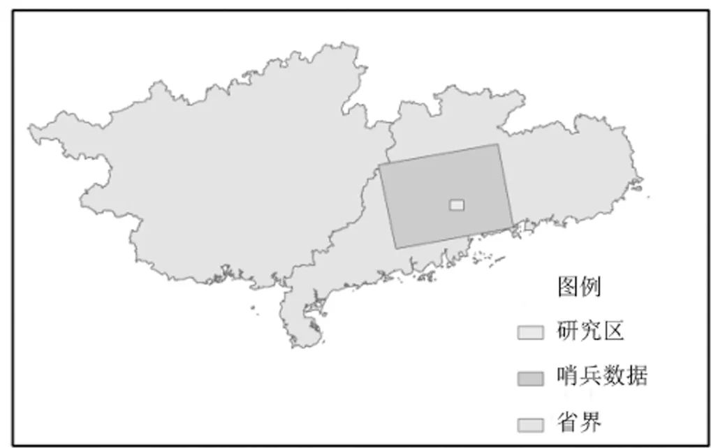 SBAS-InSAR技术的广州市地面沉降监测的图1